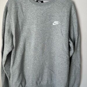Nike Men's Gray Crewneck Sweater XL